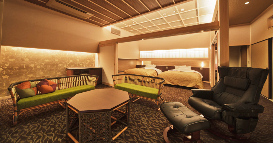 Suisen suite with open air bath