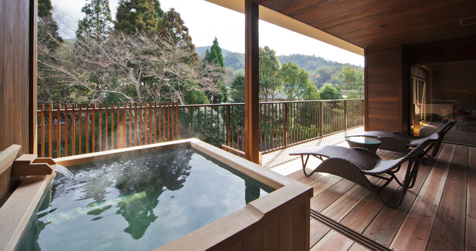 Suisen suite with open air bath