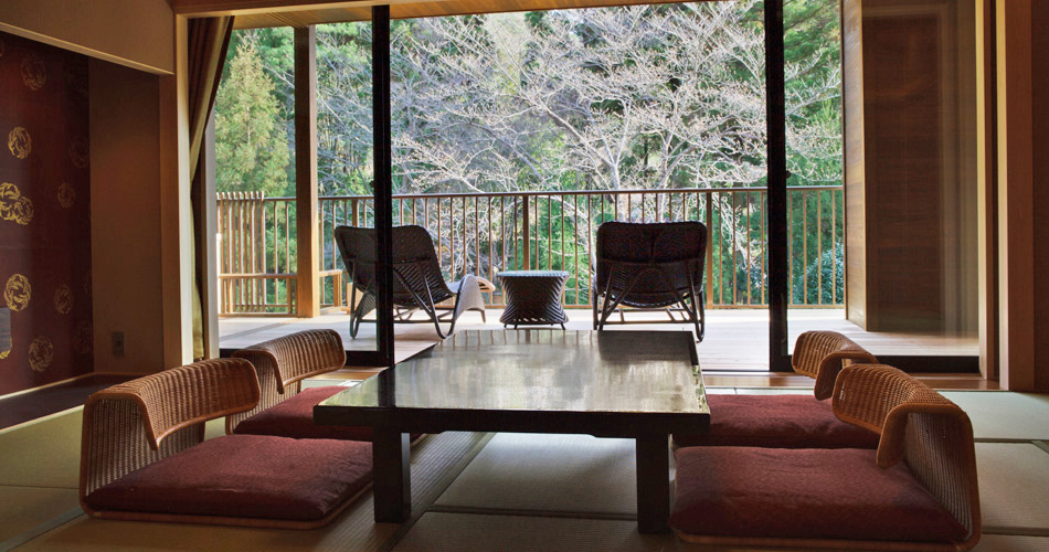 Suisen suite with open air bath